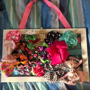 Colorful Kids Hair Bow Set